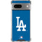MLB Los Angeles Dodgers - Solid Distressed Google Pixel 8a Clear Case